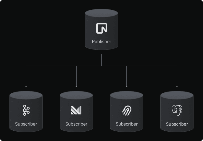 Neon logical replication subscribers image